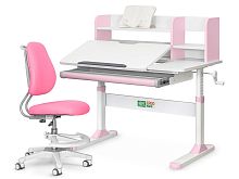 ErgoKids Комплект парта Ergokids TH-330 Pink + кресло Y-507 KP (арт.TH-330 W/PN + Y-507 KP) фото