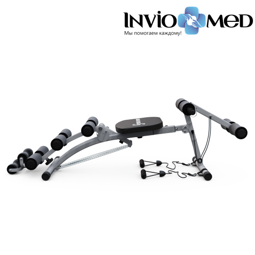 Скамья силовая универсальная DFC Capital Sports AB Trainer серый 10030265 фото фото 7