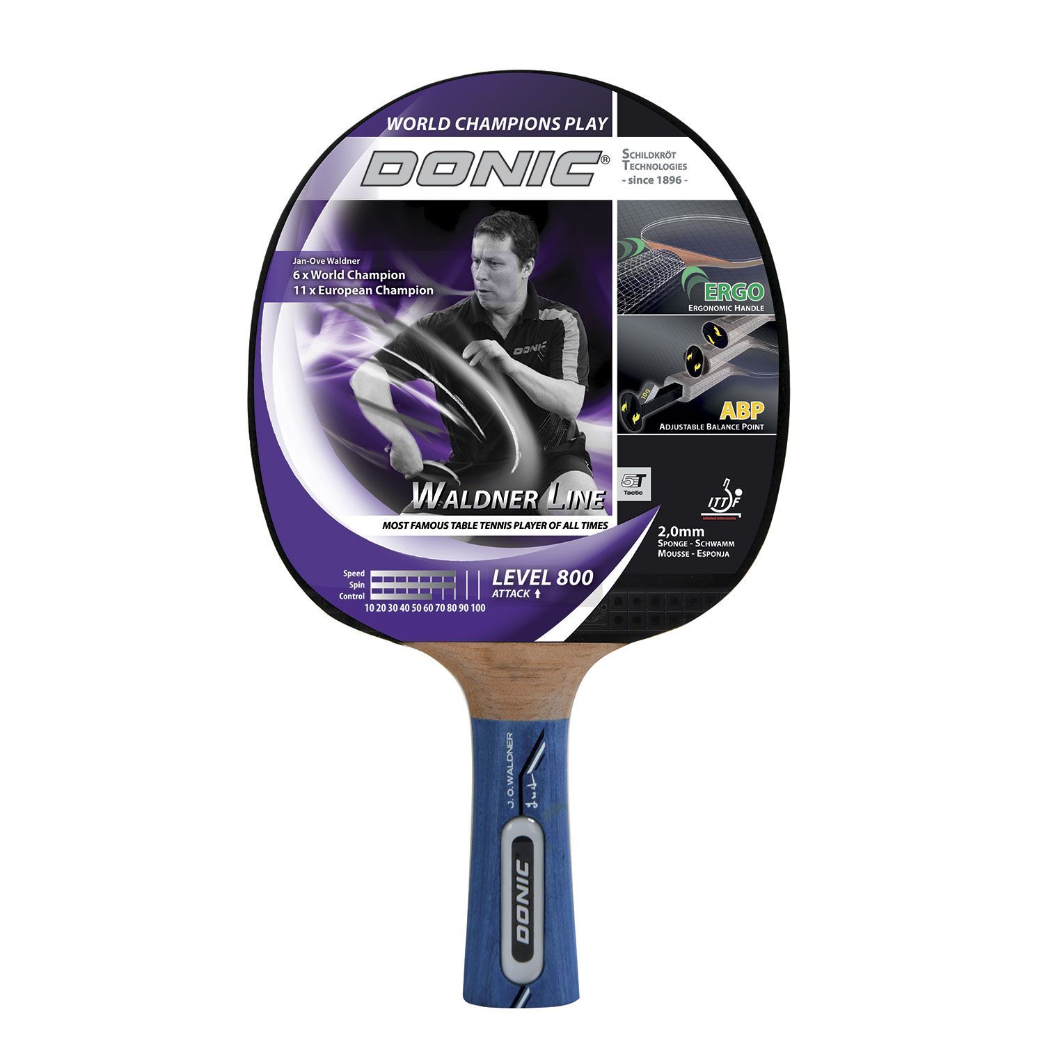 Ракетка DONIC Waldner 800 фото