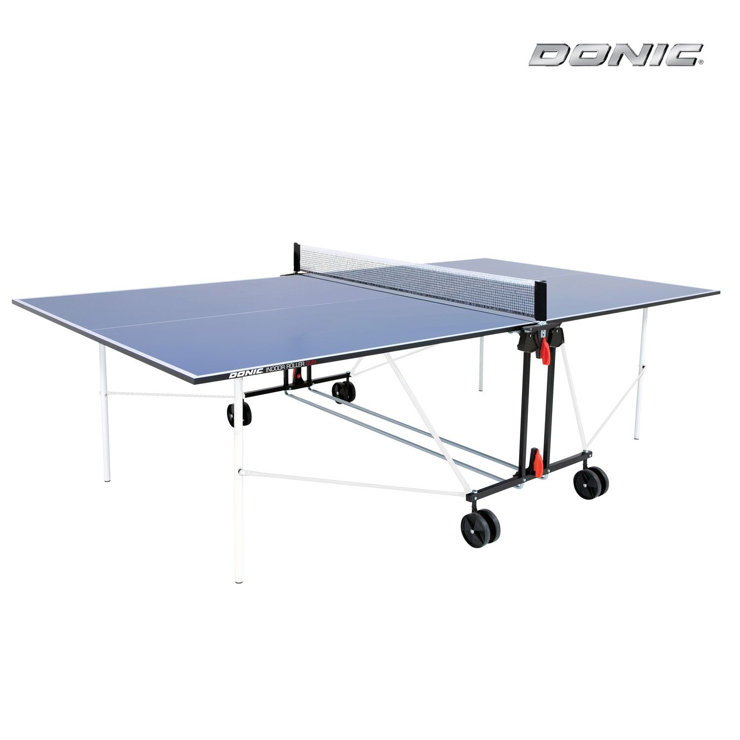 Теннисный стол DONIC INDOOR ROLLER SUN BLUE 16мм фото
