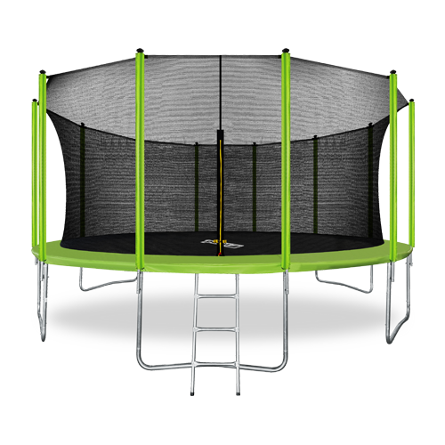 ARLAND Батут 16FT с внутренней страховочной сеткой и лестницей (Light green) (СВЕТЛО-ЗЕЛЕНЫЙ) фото
