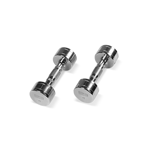 BRONZE GYM BG-PA-DB-C04 Гантель хромированная 4 кг фото