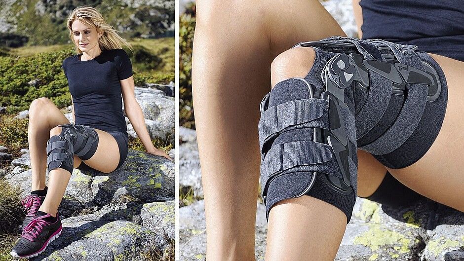 Ортез коленный регулируемый полужёсткий medi Collamed фото 6 Ортез коленный регулируемый полужёсткий medi Collamed фото 6