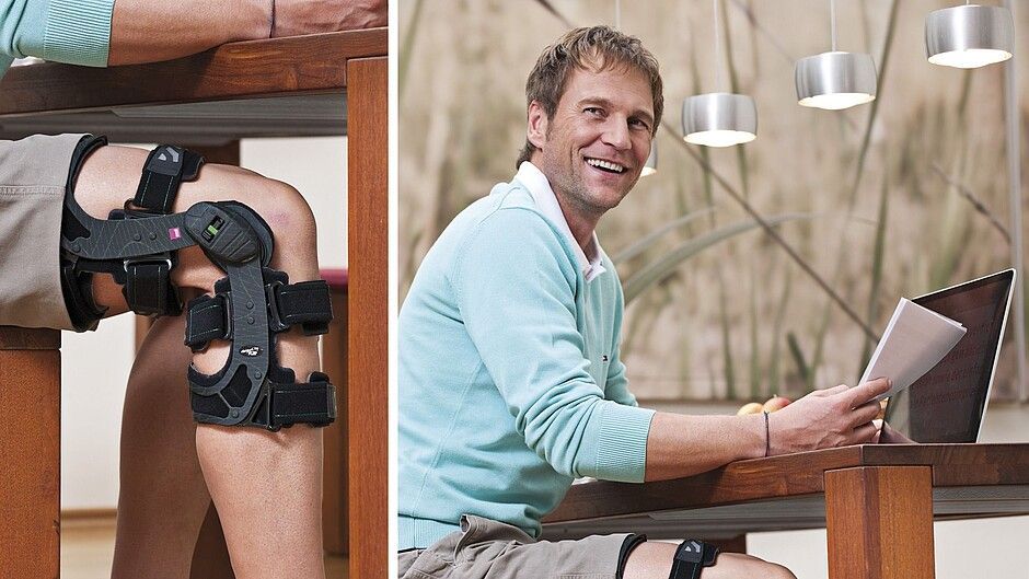 Ортез коленный регулируемый жёсткий medi M.4 X-lock фото 2 Ортез коленный регулируемый жёсткий medi M.4 X-lock фото 2