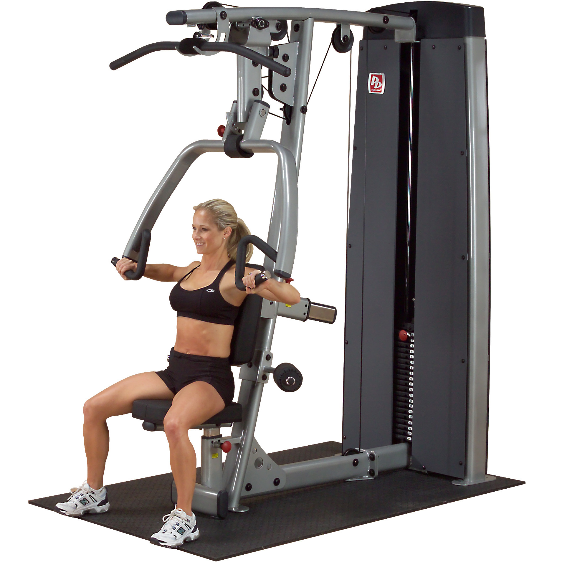 Мультижим от груди-верхняя тяга BODY SOLID ProDual DPLS_SF фото