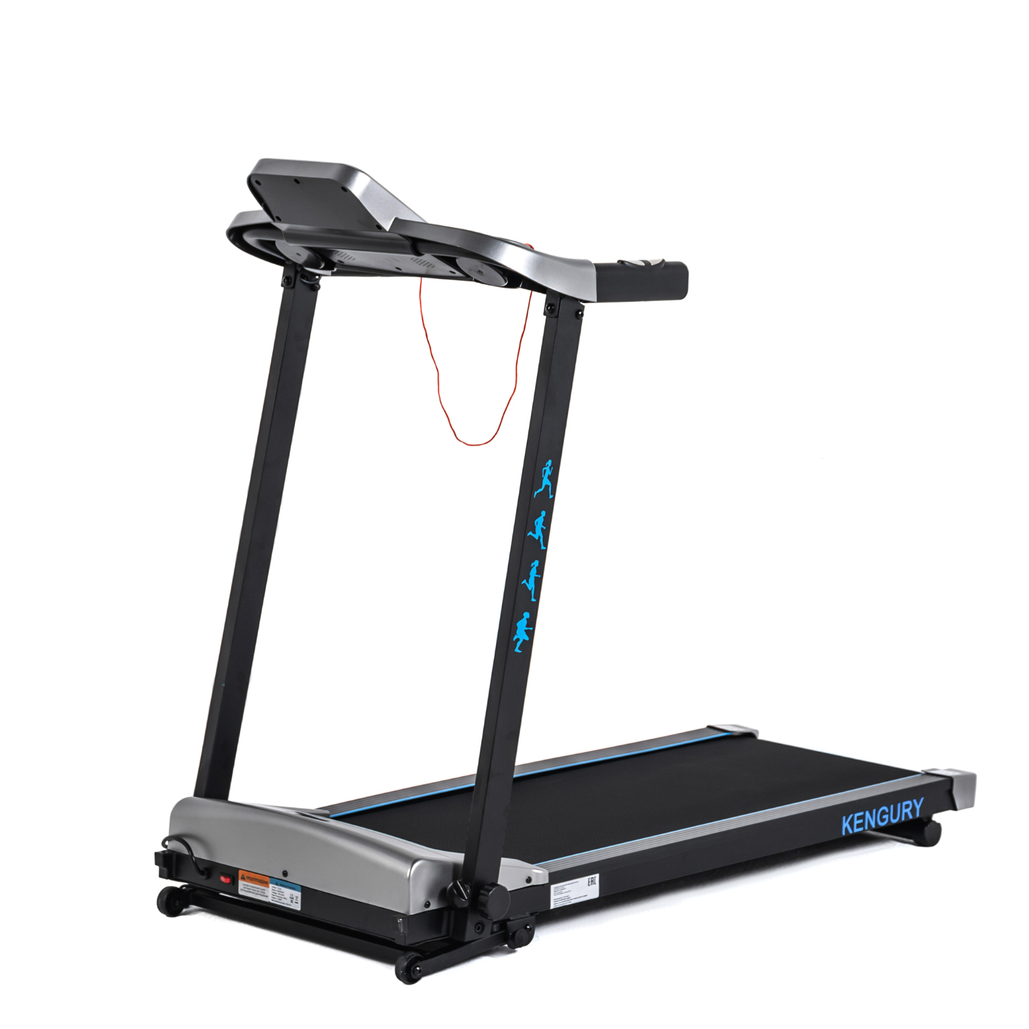 Беговая дорожка DFC KENGURY T122S серебро/голуб фото фото 5 Беговая дорожка DFC KENGURY T122S серебро/голуб фото фото 5