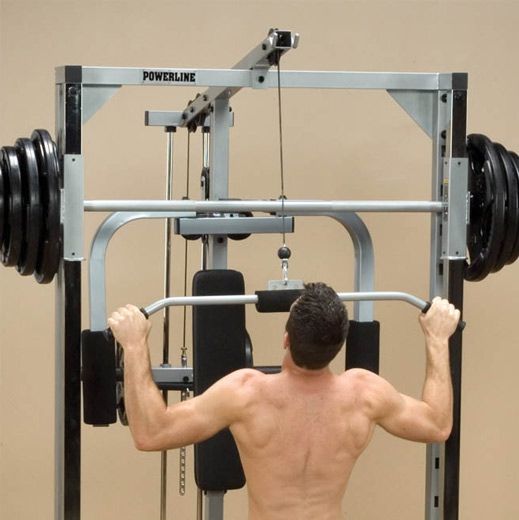Опция верхняя тяга Body Solid Powerline PLA144 фото