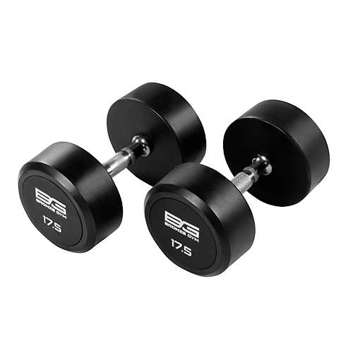 BRONZE GYM BG-PA-DB-R175 Гантель обрезиненная 17,5 кг фото
