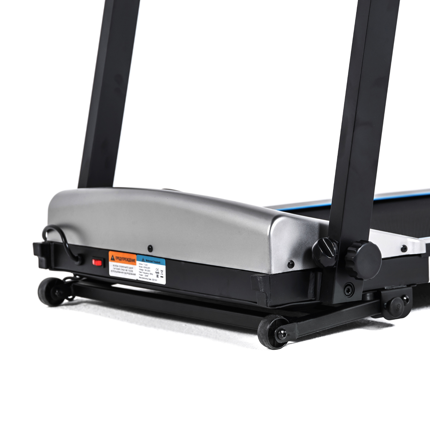 Беговая дорожка DFC KENGURY T122S серебро/голуб фото фото 9 Беговая дорожка DFC KENGURY T122S серебро/голуб фото фото 9