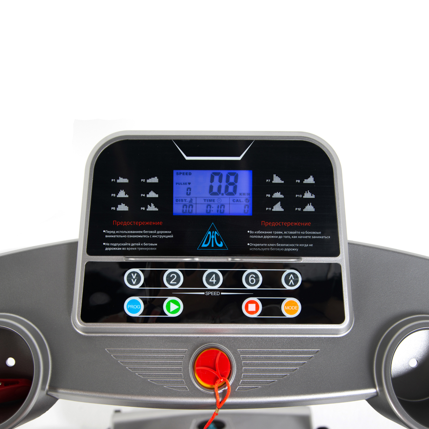 Беговая дорожка DFC KENGURY T122S серебро/голуб фото фото 7 Беговая дорожка DFC KENGURY T122S серебро/голуб фото фото 7