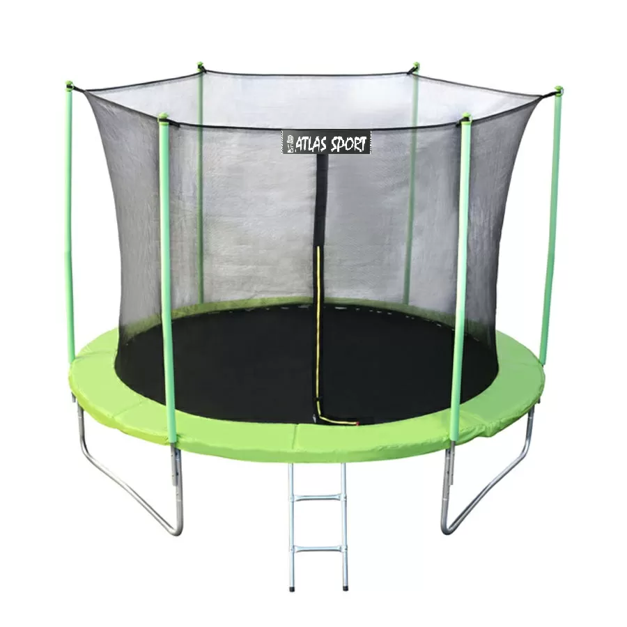 Батут Atlas Sport 183 см с внутренней сеткой GREEN фото