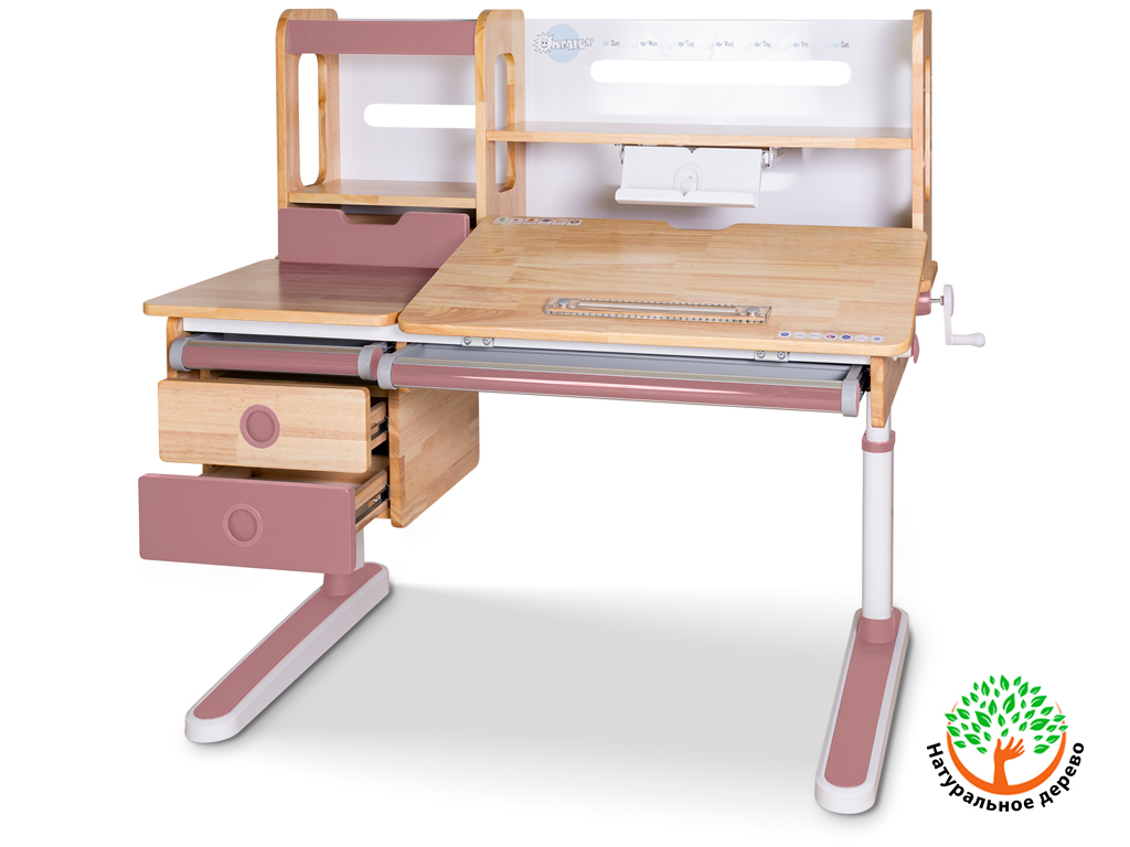Mealux Детский стол Mealux Oxford Wood Max PN (арт. BD-920 Wood Max PN) фото