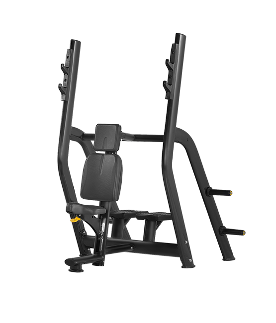 BRONZE GYM H-025B Скамья для жима вертикальная (ЧЁРНЫЙ) фото