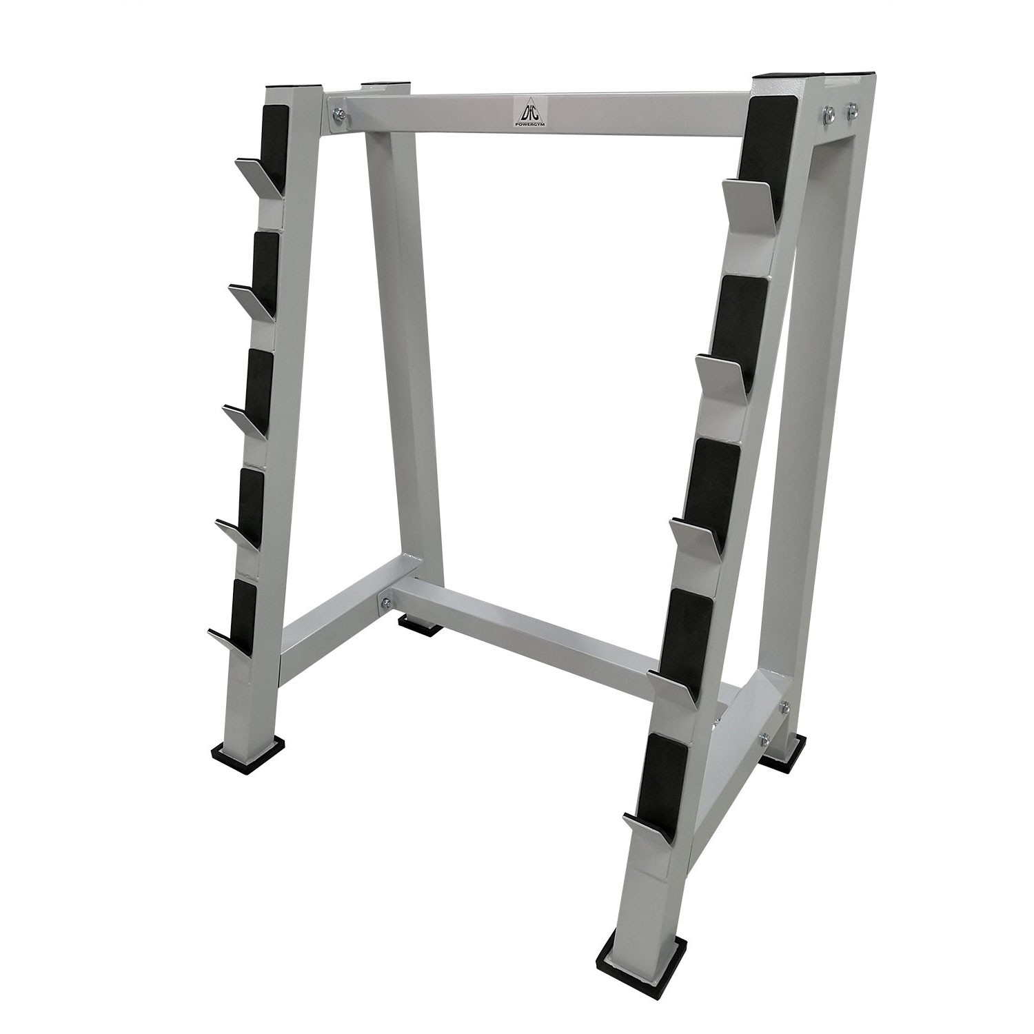 Стойка для хранения 5 грифов DFC Powergym RA769G серый фото