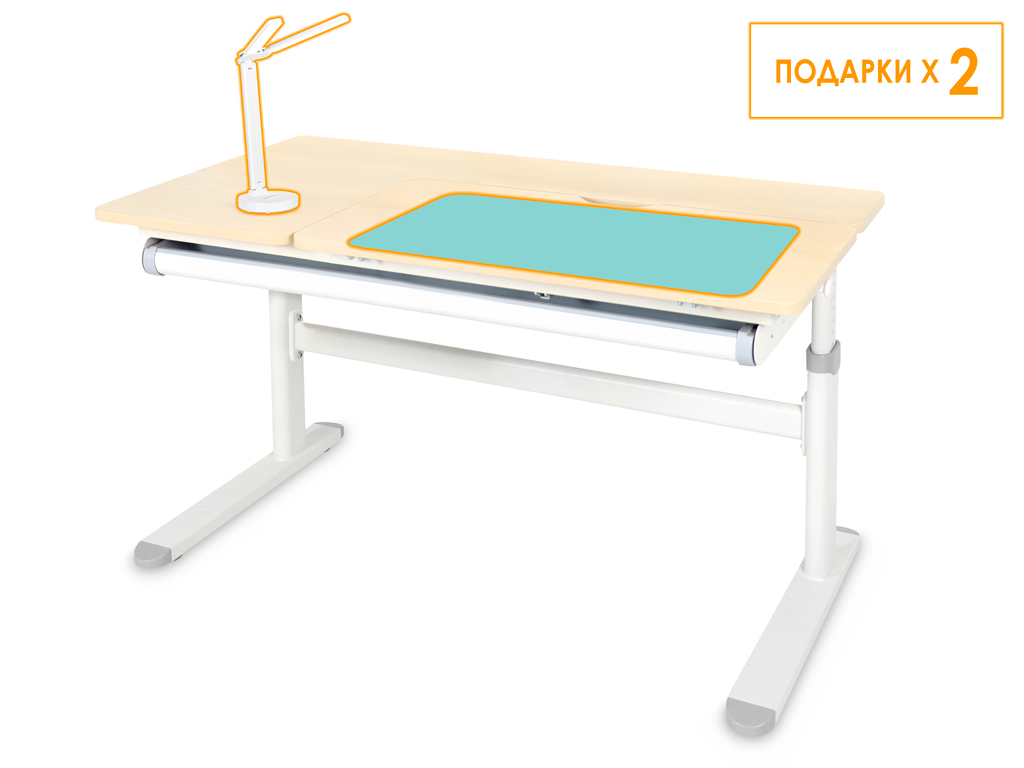 ErgoKids Детский стол Ergokids Bravo Maple/Grey (арт. TH-360 Lite MG/G) фото