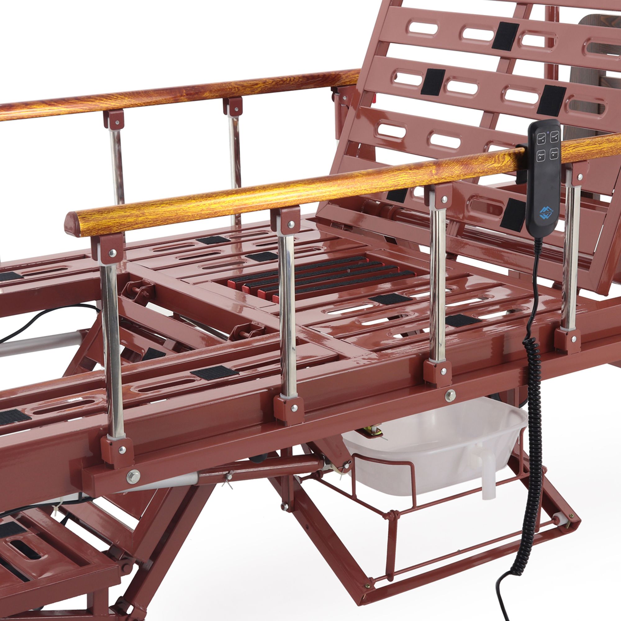 Кровать электрическая Med-Mos с туалетным устройством и функцией «кардиокресло» YG-2 (МЕ-2128Д-01) фото фото 9 Кровать электрическая Med-Mos с туалетным устройством и функцией «кардиокресло» YG-2 (МЕ-2128Д-01) фото фото 9