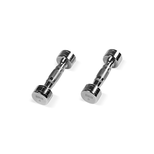 BRONZE GYM BG-PA-DB-C02 Гантель хромированная 2 кг фото