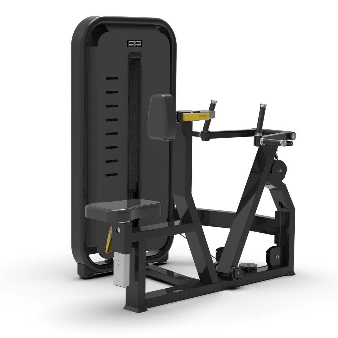 Гребная тяга с упором профессиональный BRONZE GYM MIGHT 25 фото