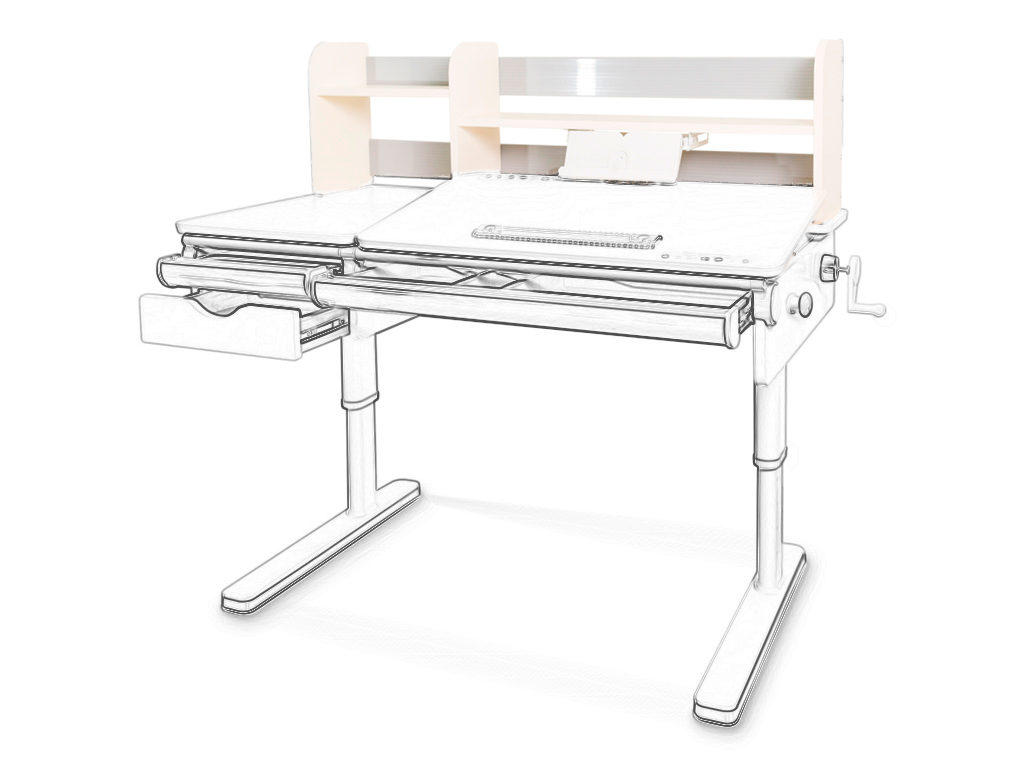 Mealux Надстройка BD-670-2  White фото