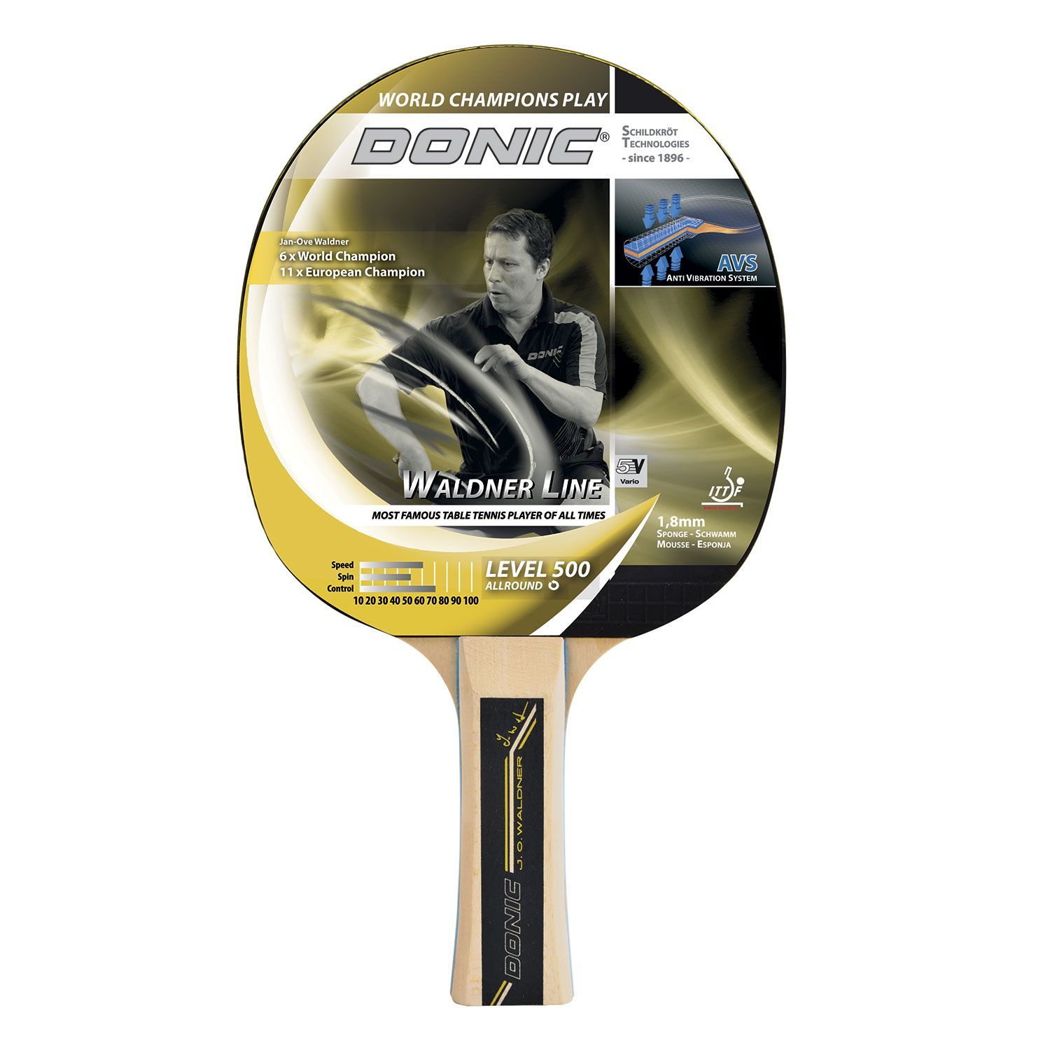 Ракетка DONIC Waldner 500 фото