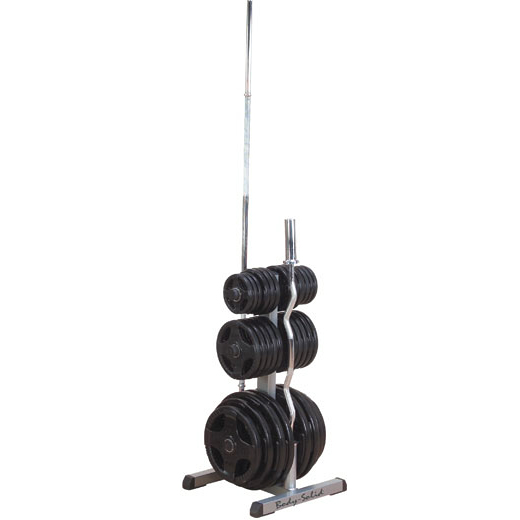 Подставка для олимпийских дисков и грифов BODY SOLID GOWT фото