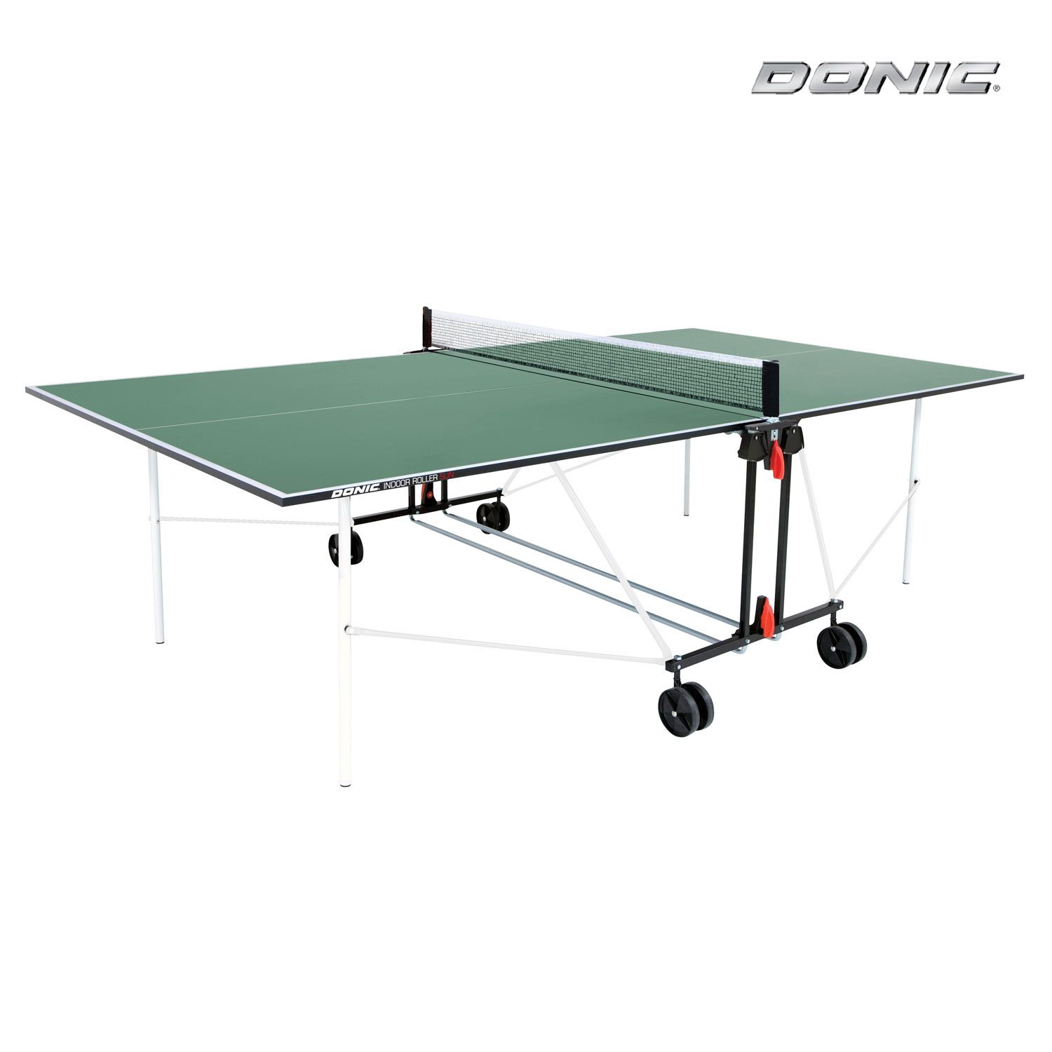 Теннисный стол DONIC INDOOR ROLLER SUN GREEN 16мм фото