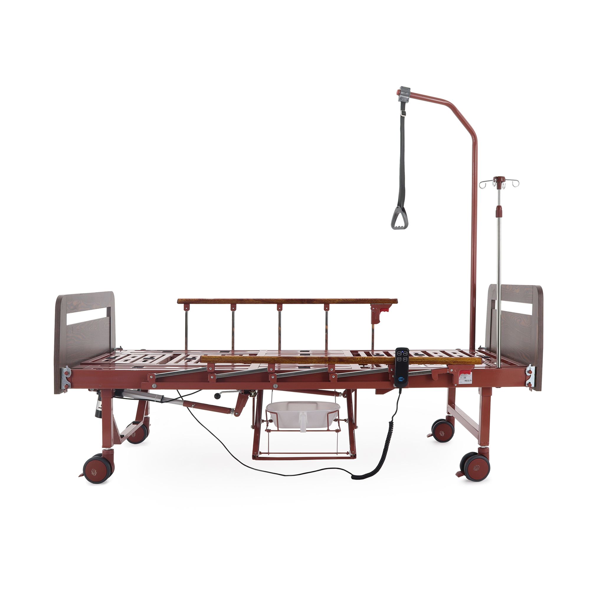 Кровать электрическая Med-Mos с туалетным устройством и функцией «кардиокресло» YG-2 (МЕ-2128Д-01) фото фото 6 Кровать электрическая Med-Mos с туалетным устройством и функцией «кардиокресло» YG-2 (МЕ-2128Д-01) фото фото 6