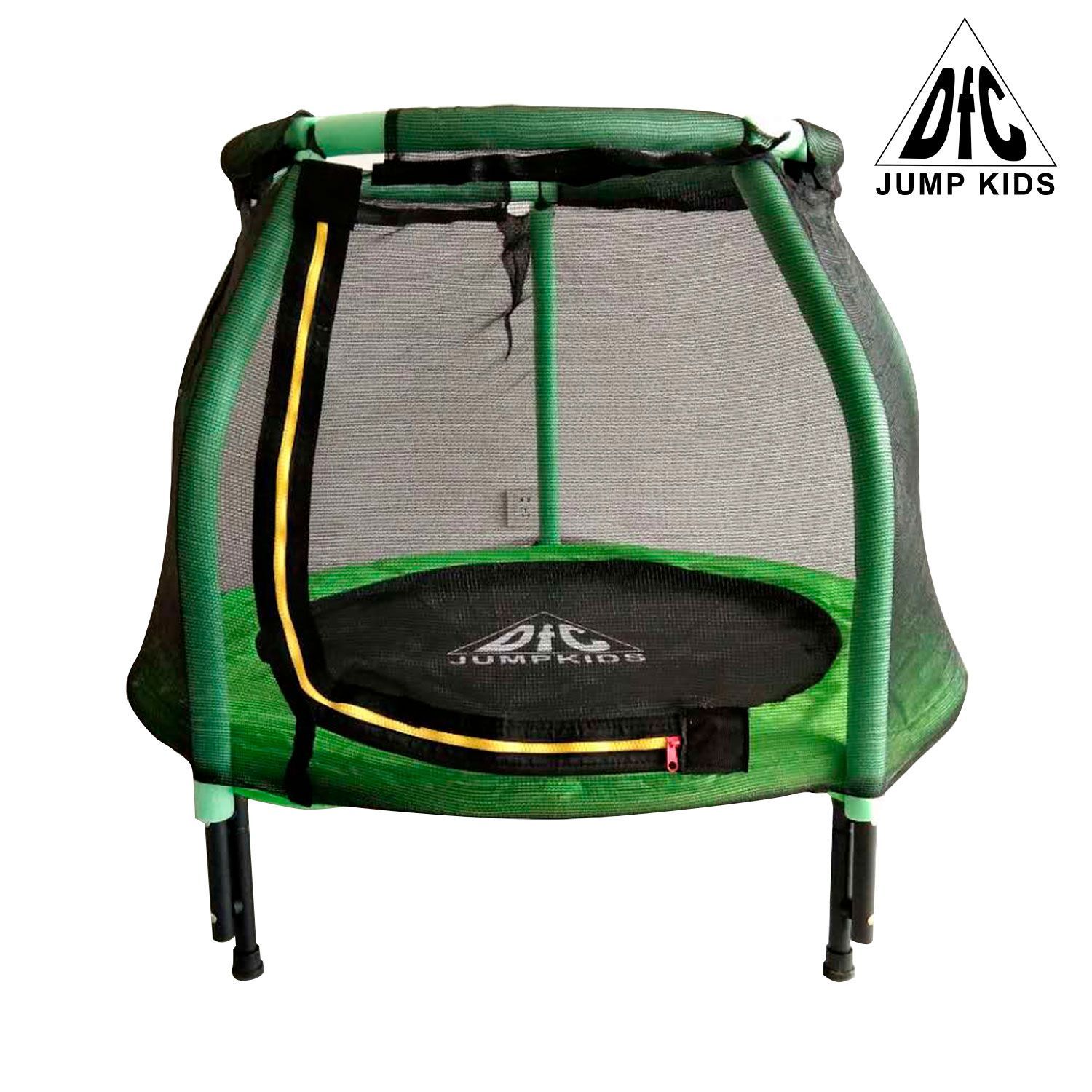 Батут DFC JUMP KIDS 48" cв.зелен, сетка (120cм) фото