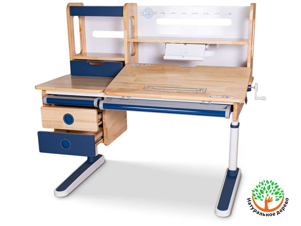 Mealux Детский стол Mealux Oxford Wood Max BL (арт. BD-920 Wood Max BL) фото