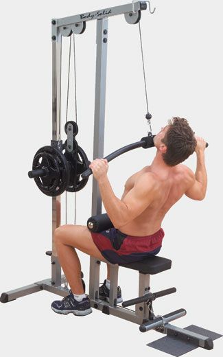Вертикально-горизонтальная тяга Body Solid  GLM-83 фото