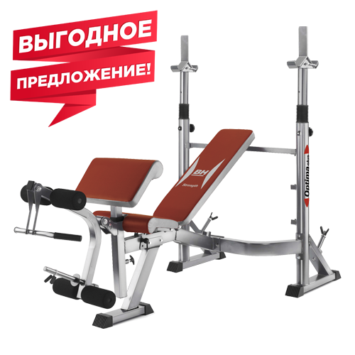 BH FITNESS OPTIMA PRESS Силовая скамья фото