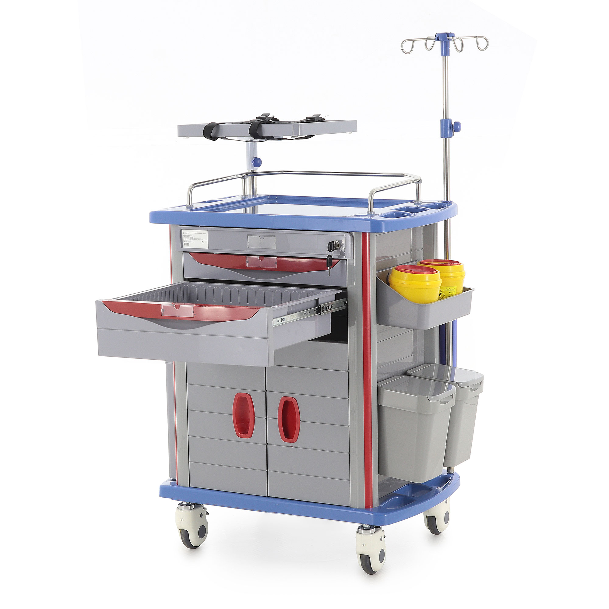 Тележка медицинская Med-Mos ЕТ750-02 ТМ-002АН-00 фото фото 3 Тележка медицинская Med-Mos ЕТ750-02 ТМ-002АН-00 фото фото 3