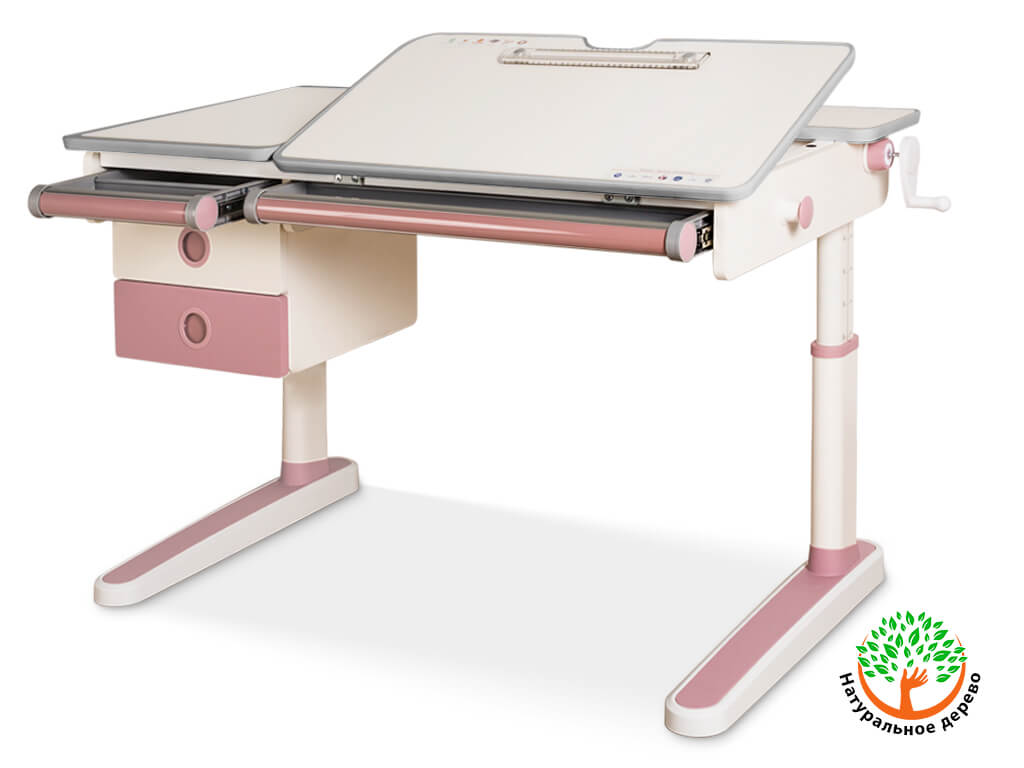 Mealux Детский стол Mealux Oxford PN с ящиком (арт. BD-930 PN с ящиком) фото