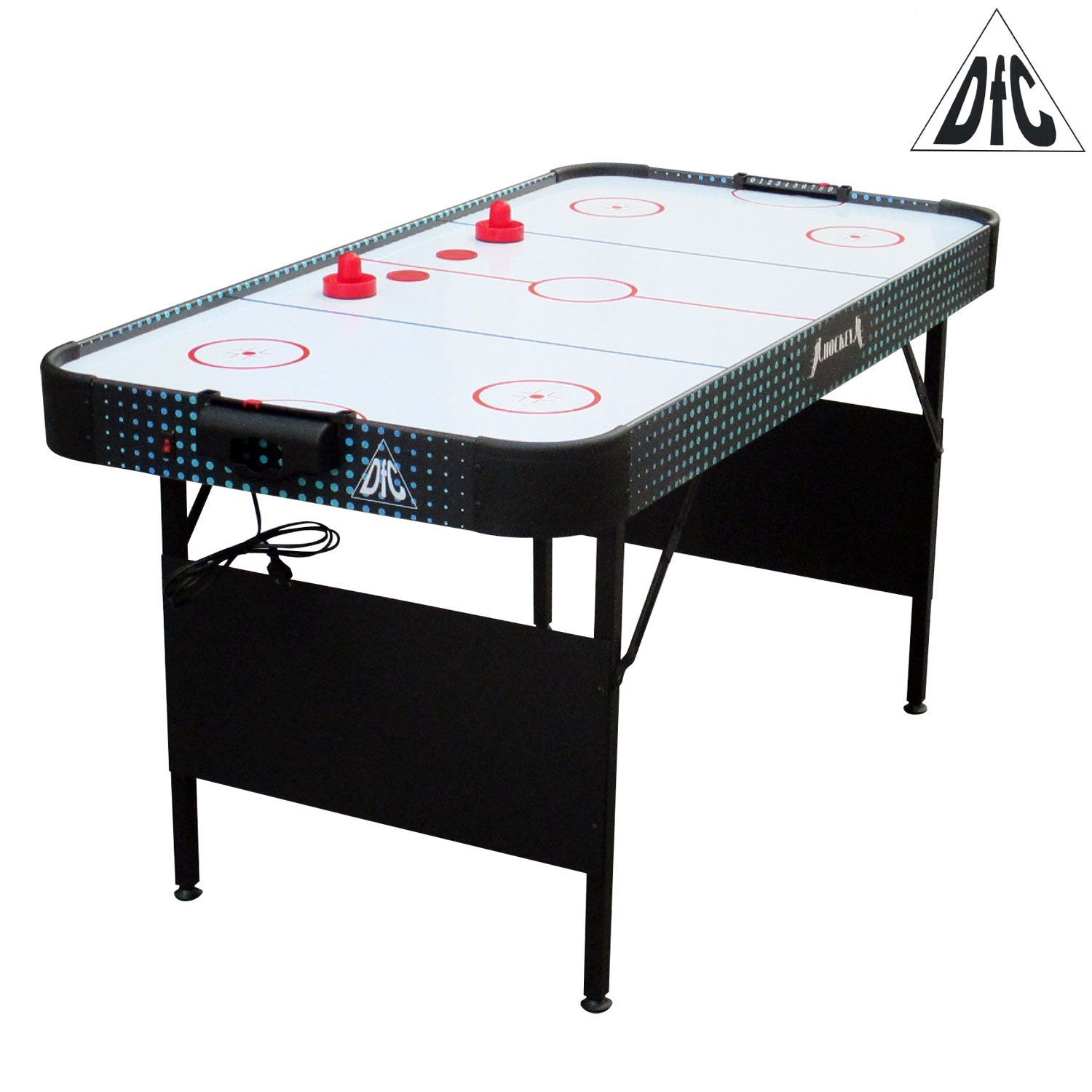 Игровой стол - аэрохоккей DFC MANILA 5ft складной фото