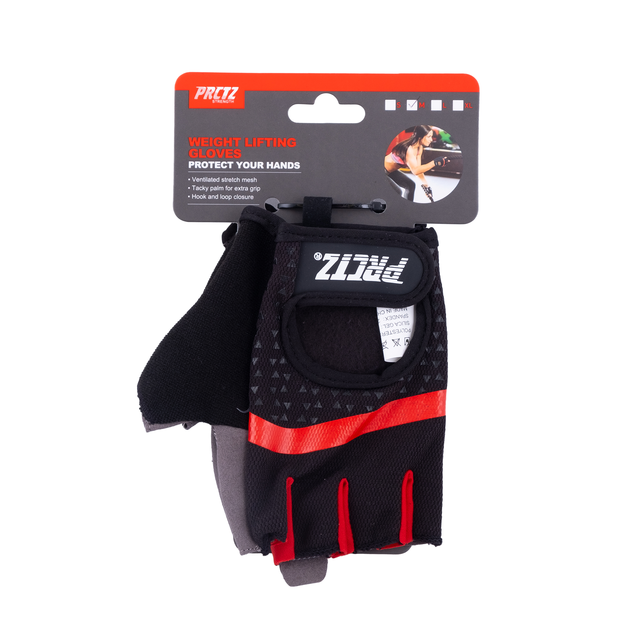 Перчатки для фитнеса PRCTZ WEIGHT LIFTING GLOVES "M" фото