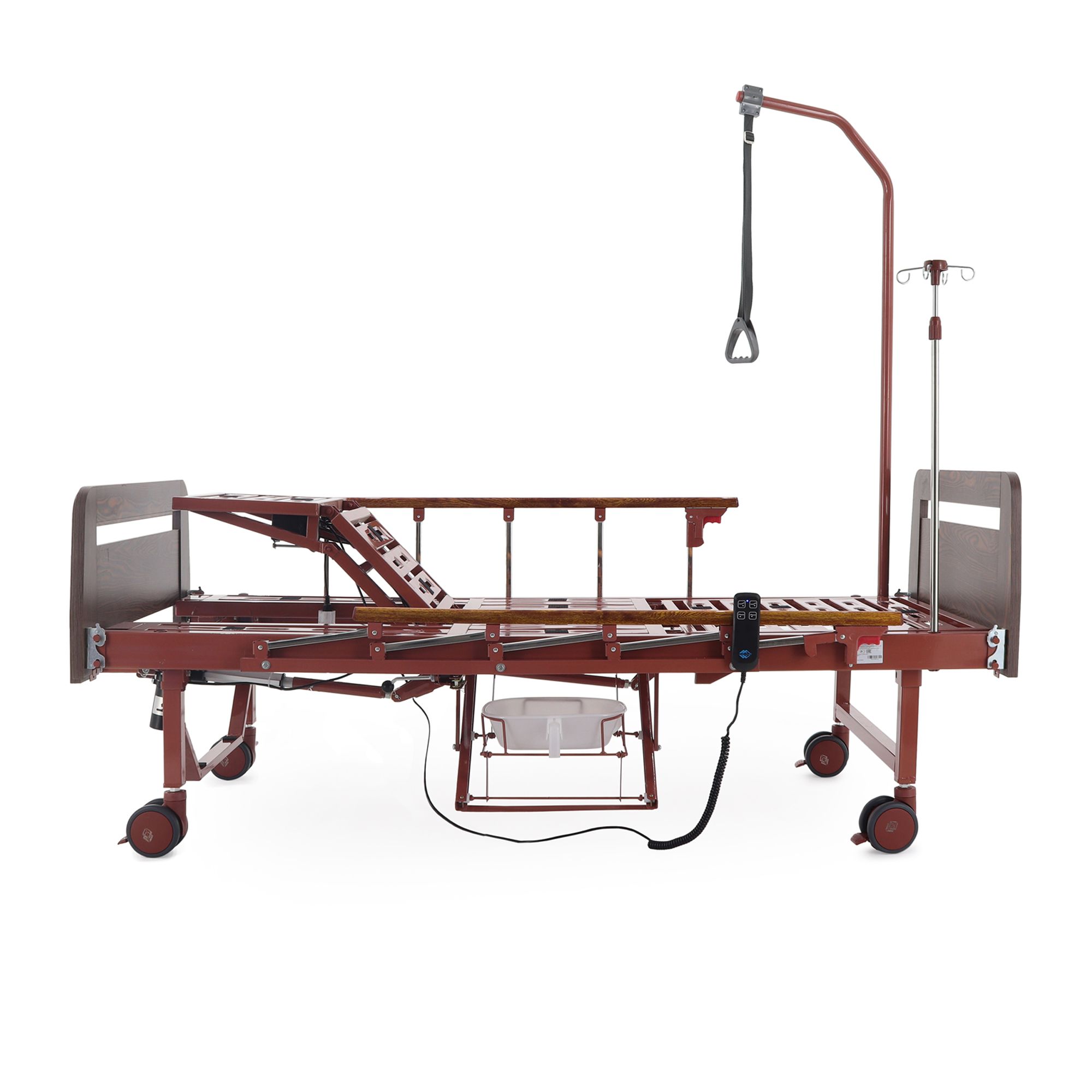 Кровать электрическая Med-Mos с туалетным устройством и функцией «кардиокресло» YG-2 (МЕ-2128Д-01) фото фото 7 Кровать электрическая Med-Mos с туалетным устройством и функцией «кардиокресло» YG-2 (МЕ-2128Д-01) фото фото 7