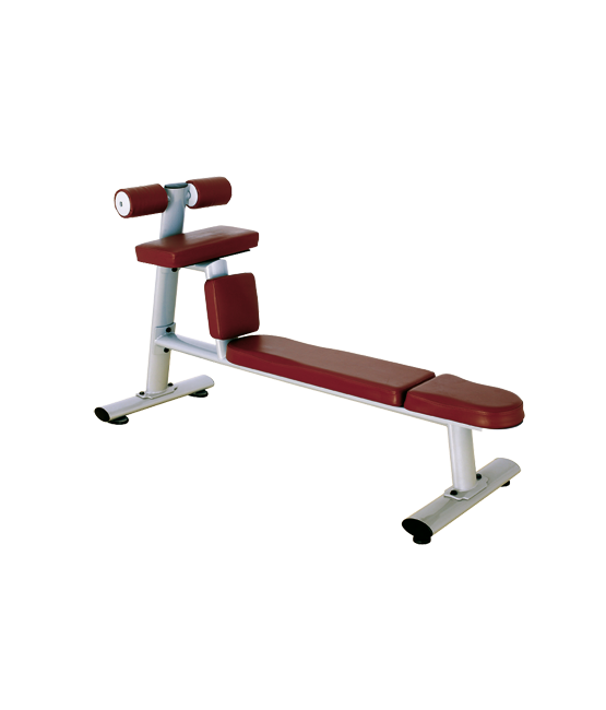 BRONZE GYM H-035 Скамья для скручиваний горизонтальная (КОРИЧНЕВЫЙ) фото
