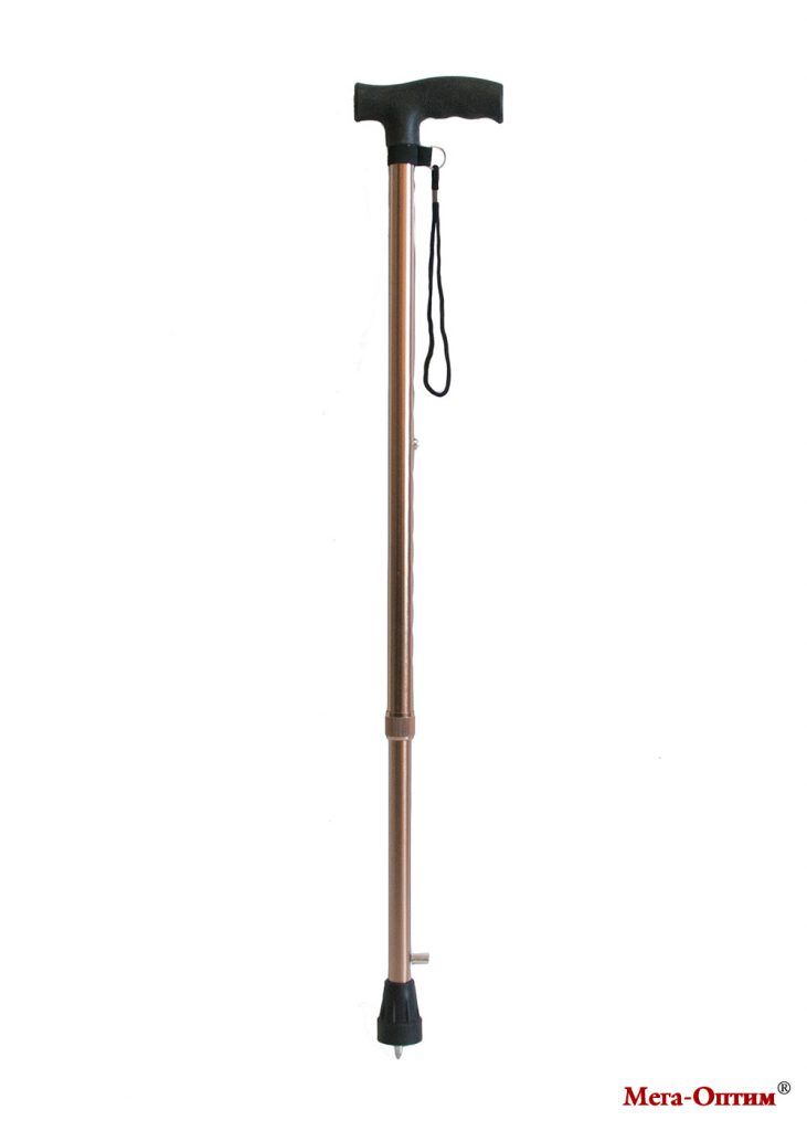 Трость телескопическая Мега-Оптим ТР1(ПР) с прямой пластмассовой ручкой фото 5 Трость телескопическая Мега-Оптим ТР1(ПР) с прямой пластмассовой ручкой фото 5
