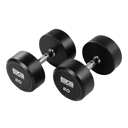 BRONZE GYM BG-PA-DB-R200 Гантель обрезиненная 20 кг фото