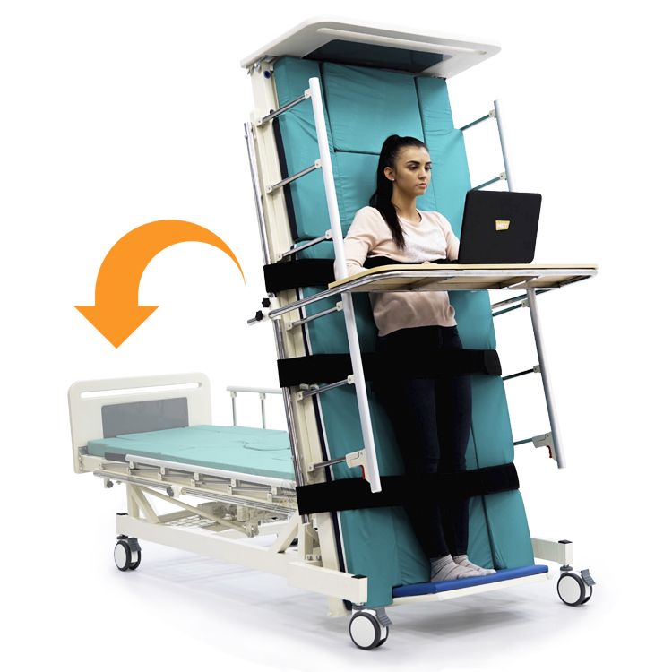 Электрическая кровать-вертикализатор MET LIFT UP 2.0 с функцией кардиокресло, переворотом и туалетом (арт. 17153) фото