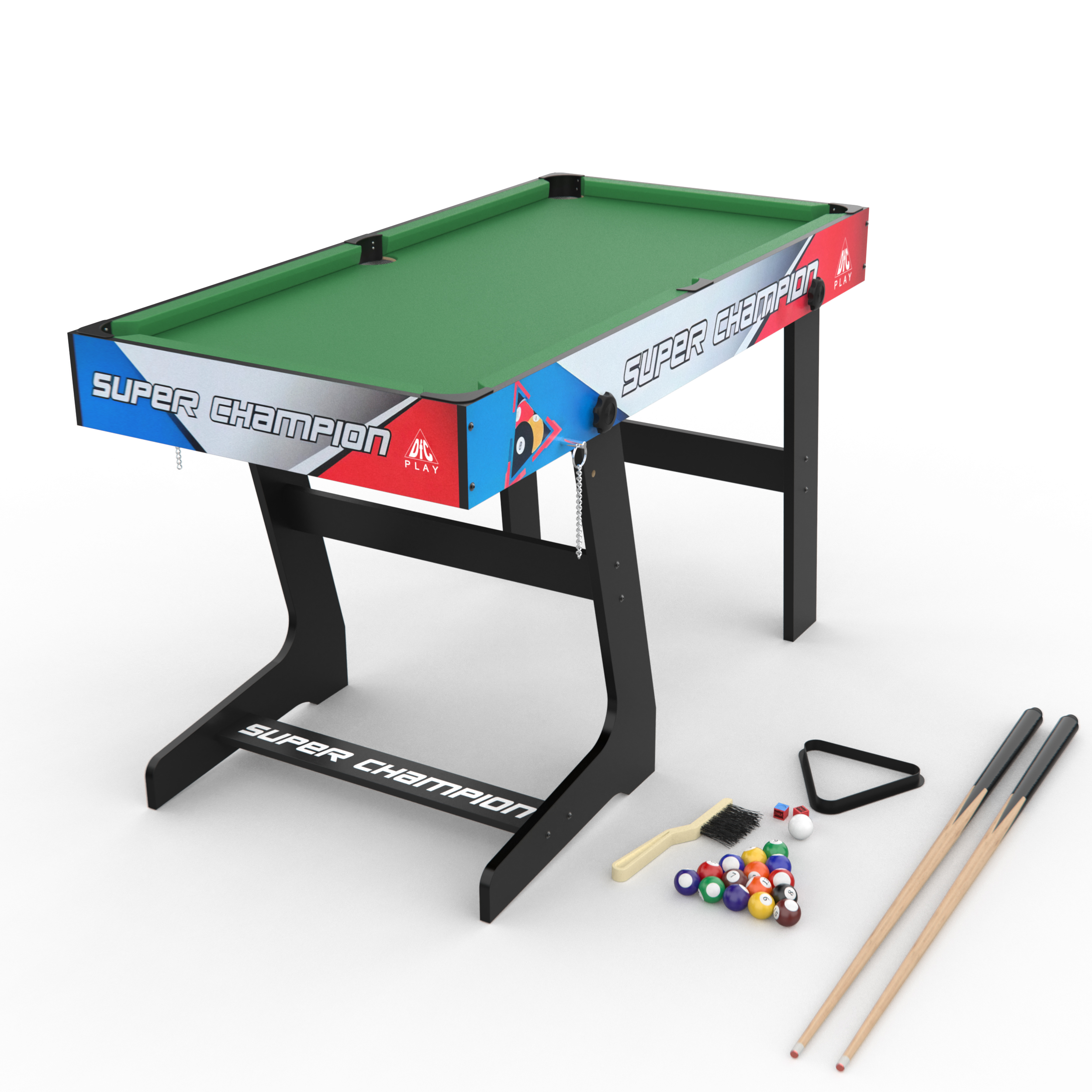 Игровой стол - бильярд DFC SUPER CHAMPION SB-BT-02LSSC фото