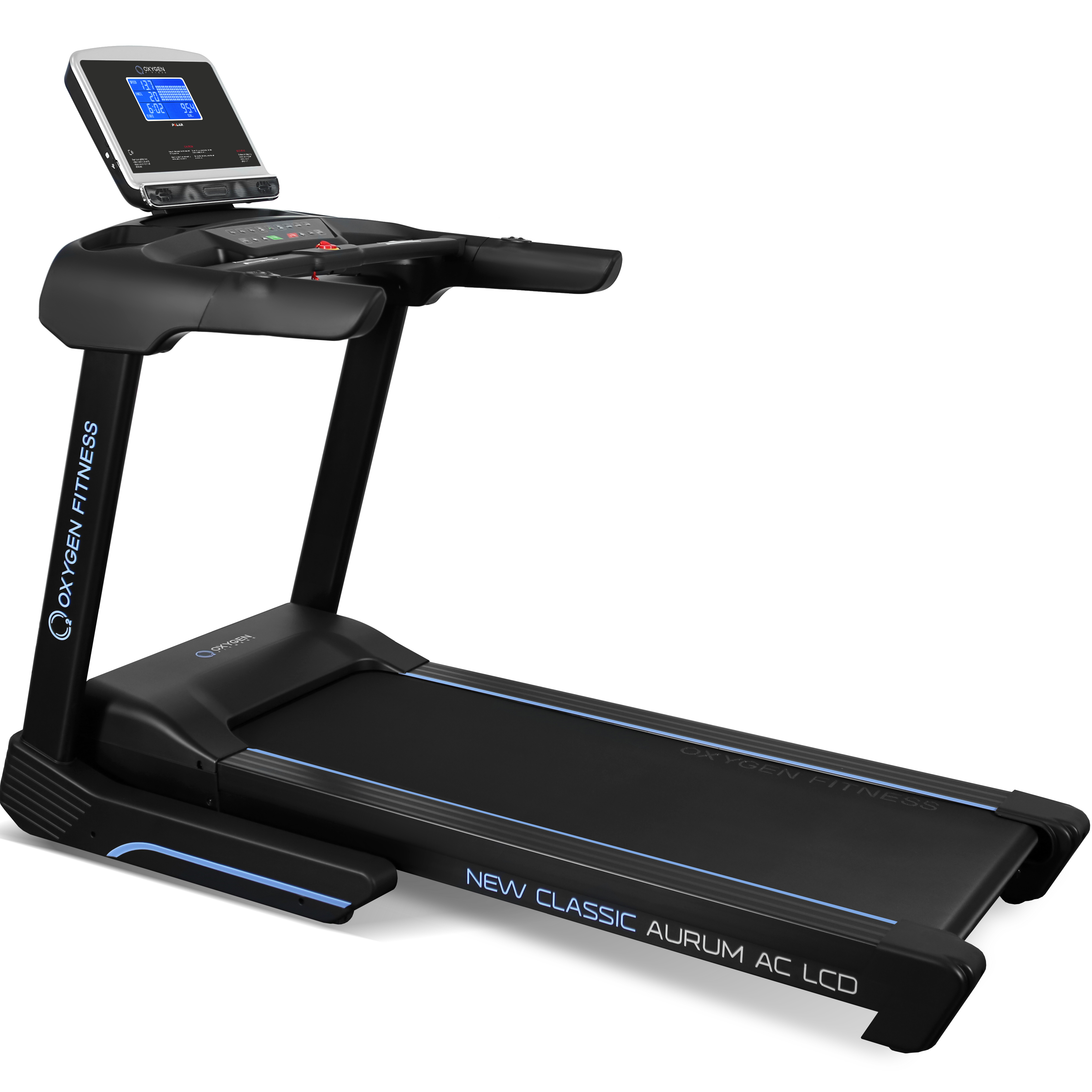OXYGEN FITNESS NEW CLASSIC AURUM AC LCD Беговая дорожка полукоммерческая фото