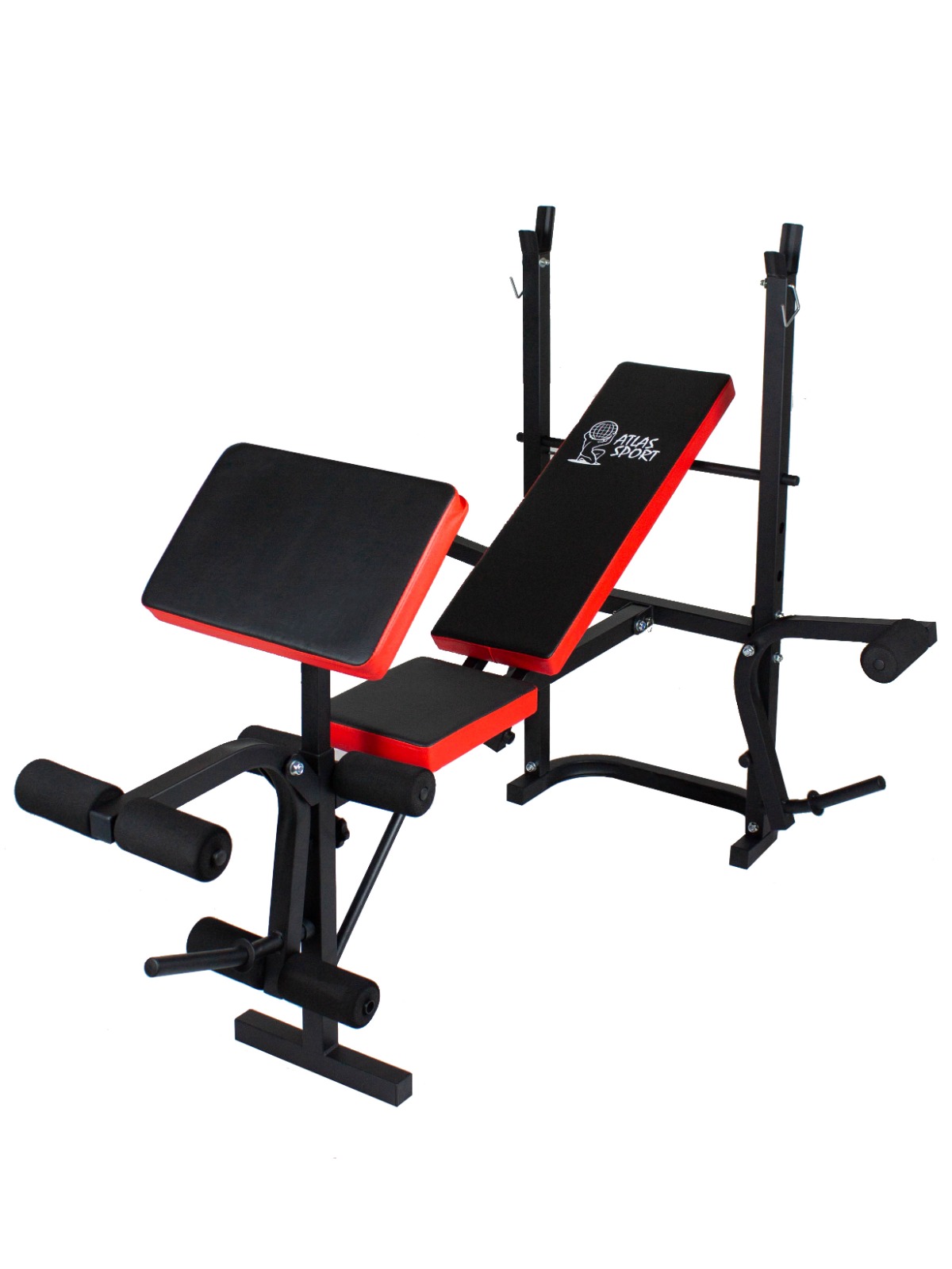 Скамья складная для жима с тягой Atlas Sport 1050 фото