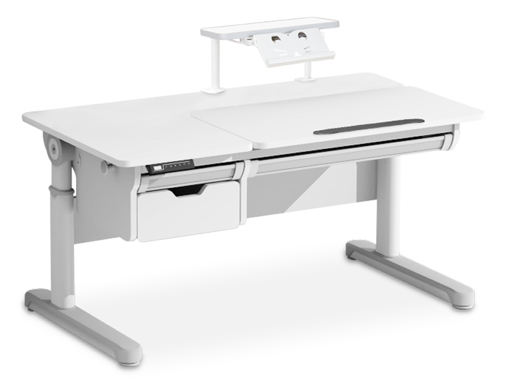 Mealux Стол с электроприводом Mealux Electro 730 WG + полка BD-S50 White (арт. BD-730 WG + BD-S50 White) фото