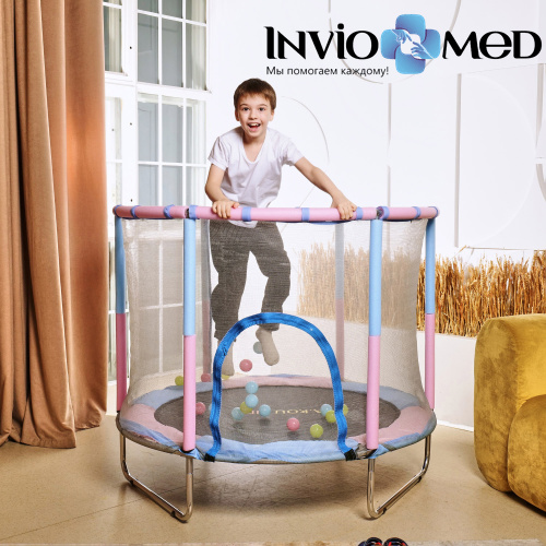 Батут DFC A.KOU KIDS 55 дюймов с сеткой фото фото 16