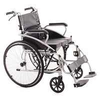 Кресло-коляска MET MK-330 с санитарным оснащением (арт. 17342)
