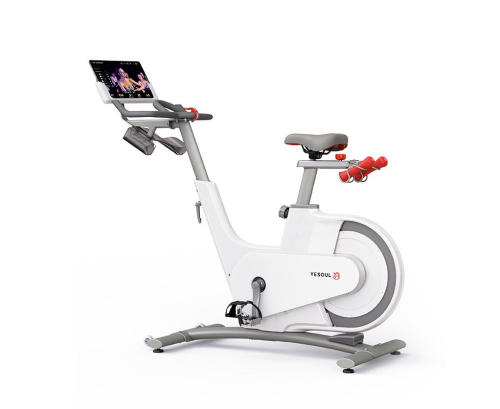 Велотренажер YESOUL Smart Spinning bike V1 белый фото фото 2