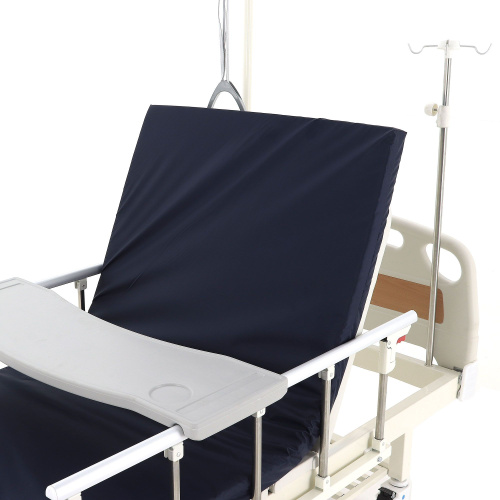Кровать механическая Med-Mos Е-8 (MM-2014Н-02) (2 функции) с полкой и столиком фото фото 13