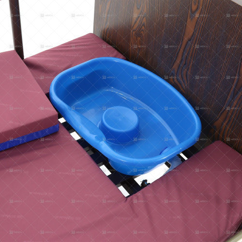 Кровать механическая Med-Mos YG-5 (ММ-5124Н-00) с боковым переворачиванием, туалетным устройством и функцией «кардиокресло» фото фото 3