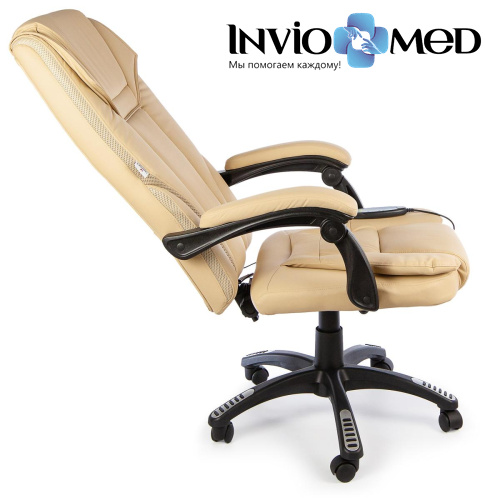 Вибромассажное кресло Calviano 1588 (бежевое) фото фото 9 Вибромассажное кресло Calviano 1588 (бежевое) фото фото 9